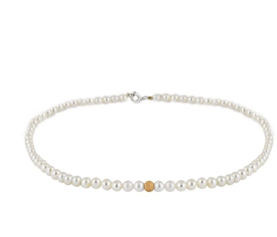 Halskette Promesse Dame Fresh Water in Perlen Perla FRS1EOR2 - FRS1EOR2